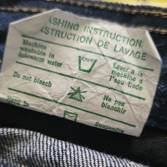 Vintage Hash Bell Bottom Jeans 70s - Picture 8 of 8